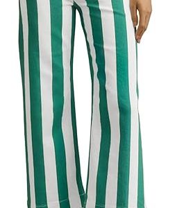 Denim Stripe Pants